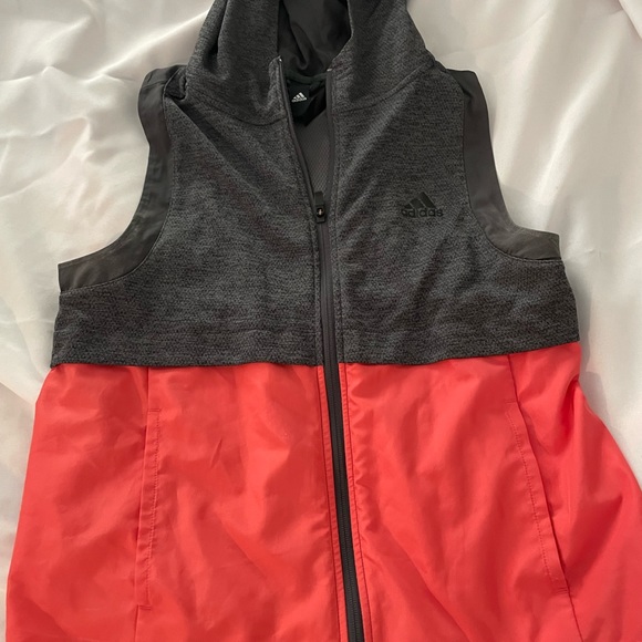 Adidas sleeveless zip up - Picture 1 of 2
